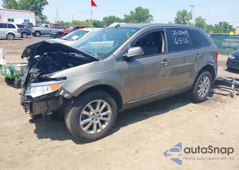 2013 Ford Edge Sel из США, поврежденный, VIN 2FMDK3JC3DBB04665